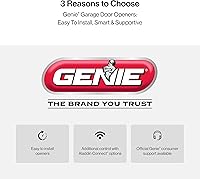 Vista 13 de Genie Chain Glide Connect Essentials - Abridor inteligente de puerta de garaje, abridor de cadena fiable con iluminación LED, compatible con Alexa