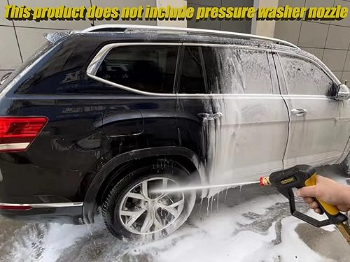 Miniatura 6 de GDHXW Pistola de lavado de alta presión 5000 PSI Max con conector rápido y adaptador M22