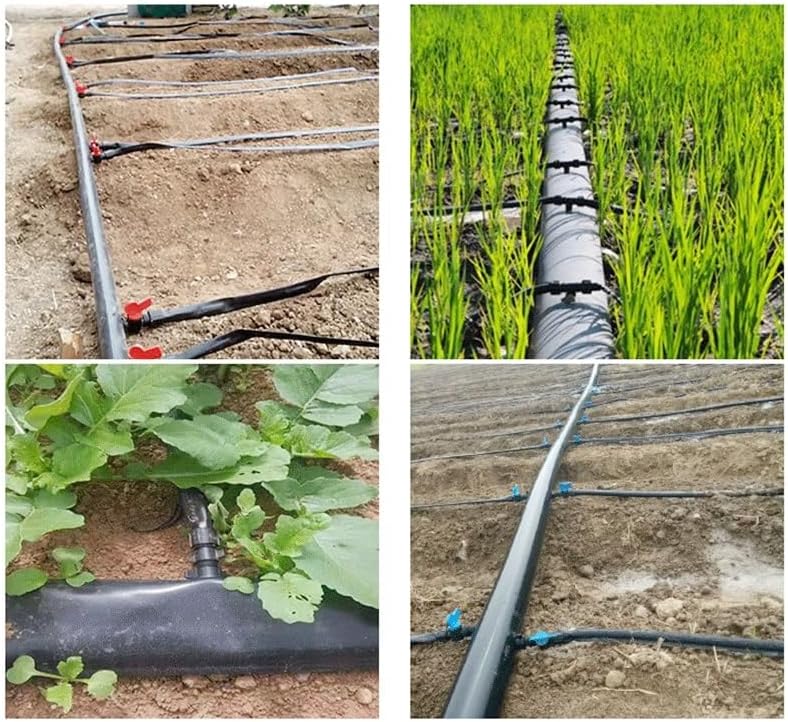 16mm 1-Hole Micro Irrigation Rain Drip Tape Space 15cm Soaker, for Greenhouse Farm Watering Hose Patch Parts(10m)