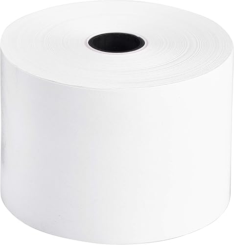 Miniatura 6 de Paquete de 10 rollos térmicos EcoQuality de caja registradora de 1-3/4 pulgadas x 150 pies. Garantizado para funcionar eficientemente con el cabezal