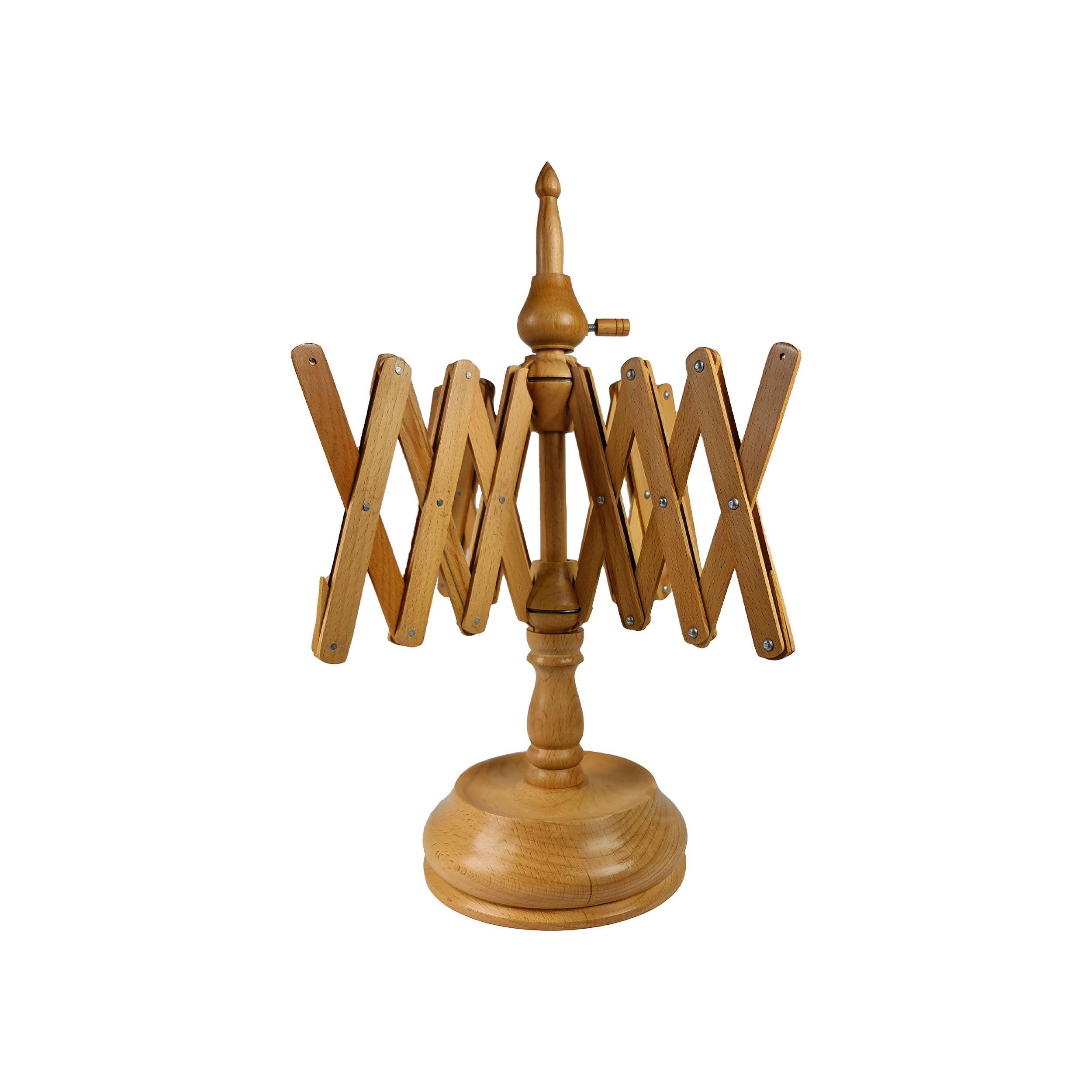 Swift - Avvolgitore per filato fatto a mano, portatile, pieghevole, in legno, per avvolgimento da matassa a palla, resistente (legno di faggio)