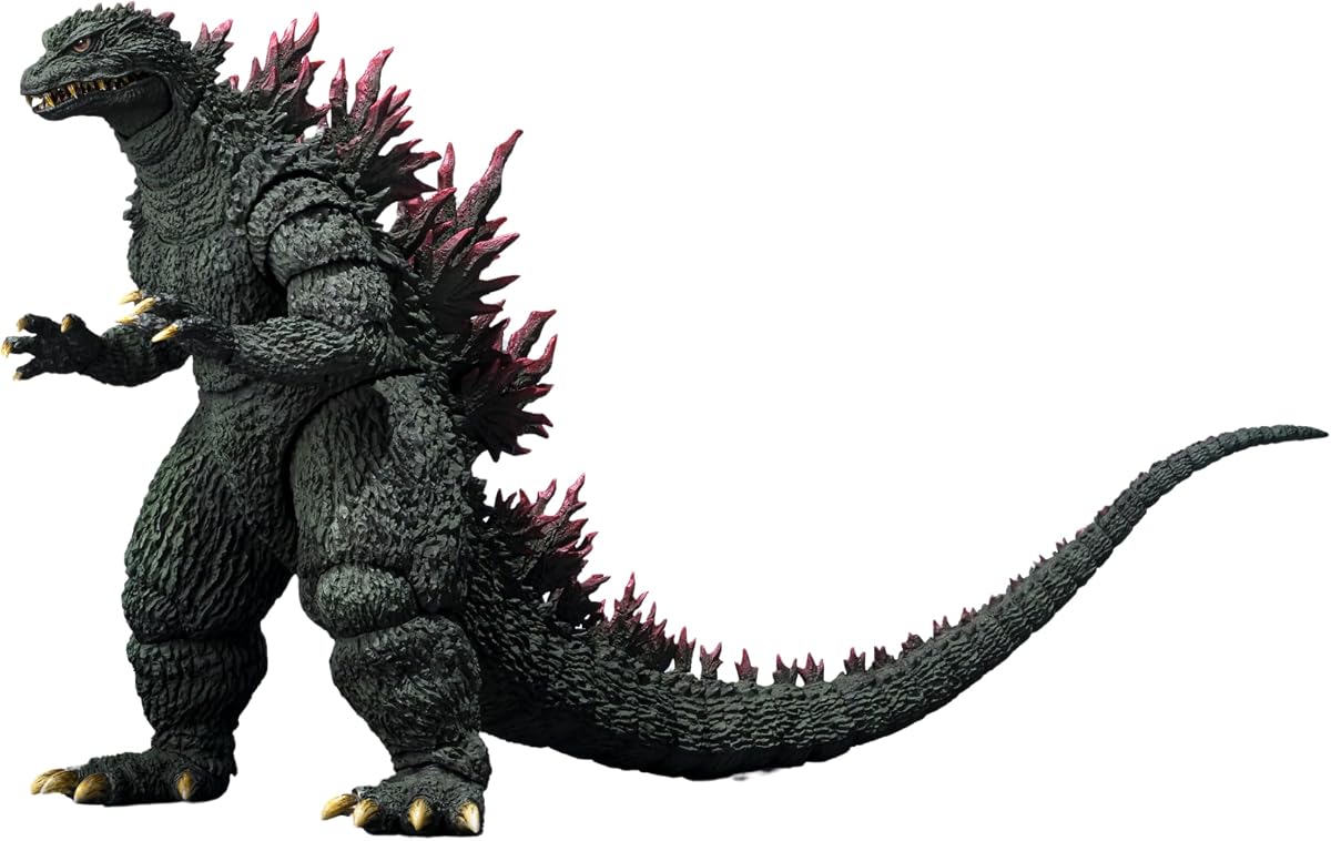TAMASHII NATIONS - Godzilla vs. Megaguirus(2000) - Godzilla [2000] S.H.MonsterArts Action Figure | Godzilla vs. Megaguirus 6 Inch Action Figure S.H. MonstArts - Godzilla 2000