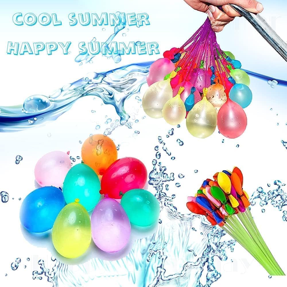 999 PCS Summer Fun Water Balloons for Kids Adults Quick Fill Water Balloons Set Summer Splash Party Easy Quick Fun Outdoor Backyard for Swimming Pool A12