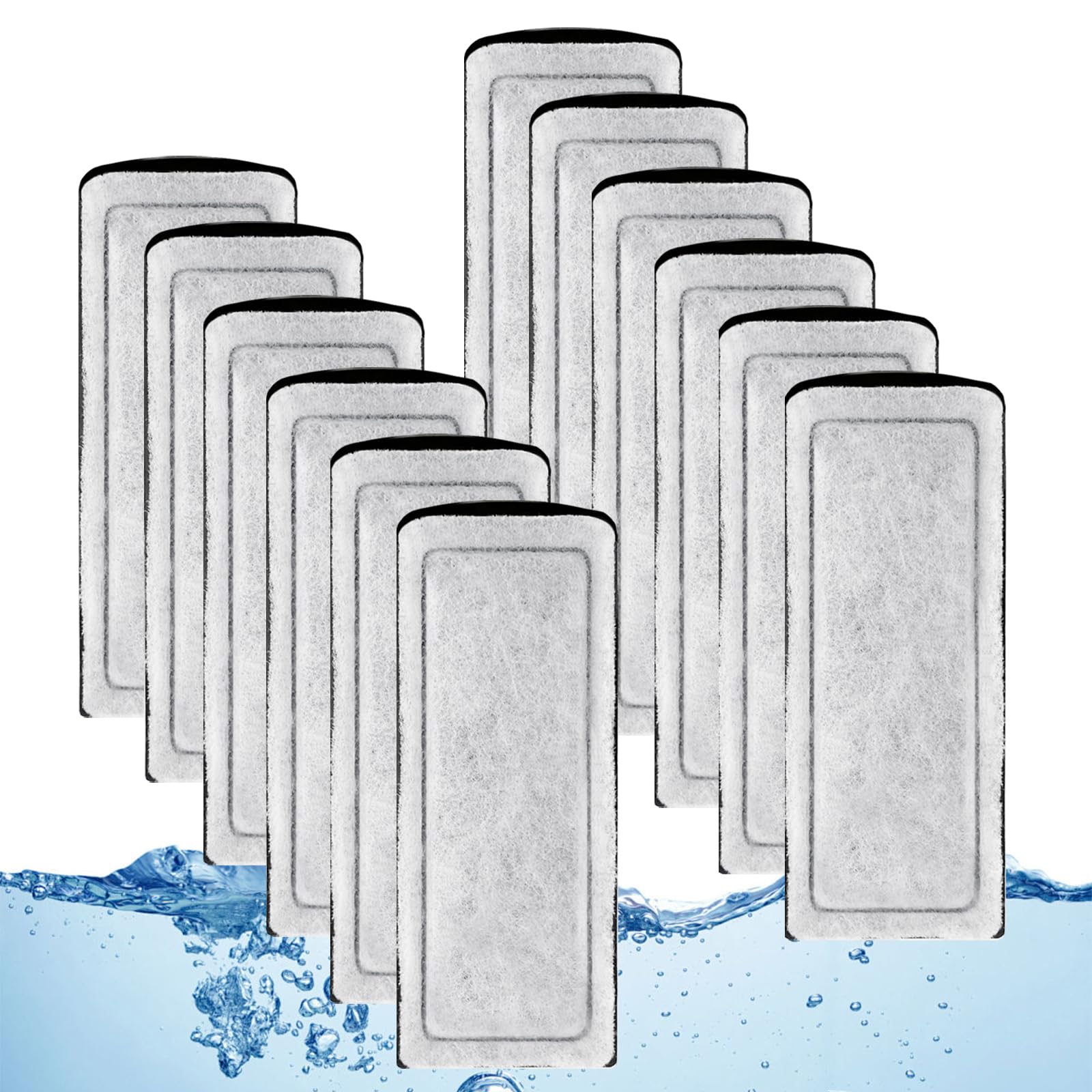 Paquete de 12 cartuchos de filtro para pecera Marina Slim S10/S15