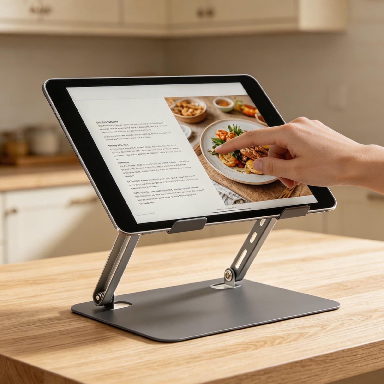 Soporte Plegable para Portátil con Ventilador Giratorio 360°