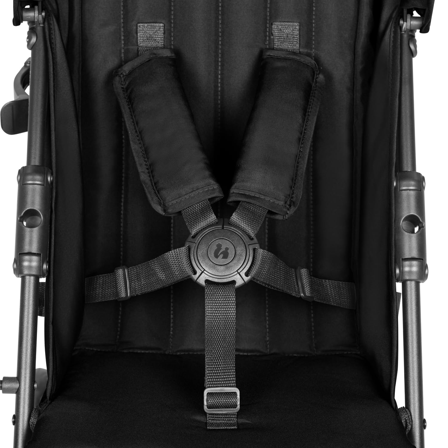Hauck Fold N Care Poussette Canne Compacte Légère 7,6 kg 22 kg Dossier Inclinable Pliage Rapide UV 50+ Noir