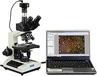 Vista 7 de OMAX Microscopio compuesto biológico trinocular 40X-2500X con la luz reemplazable del LED