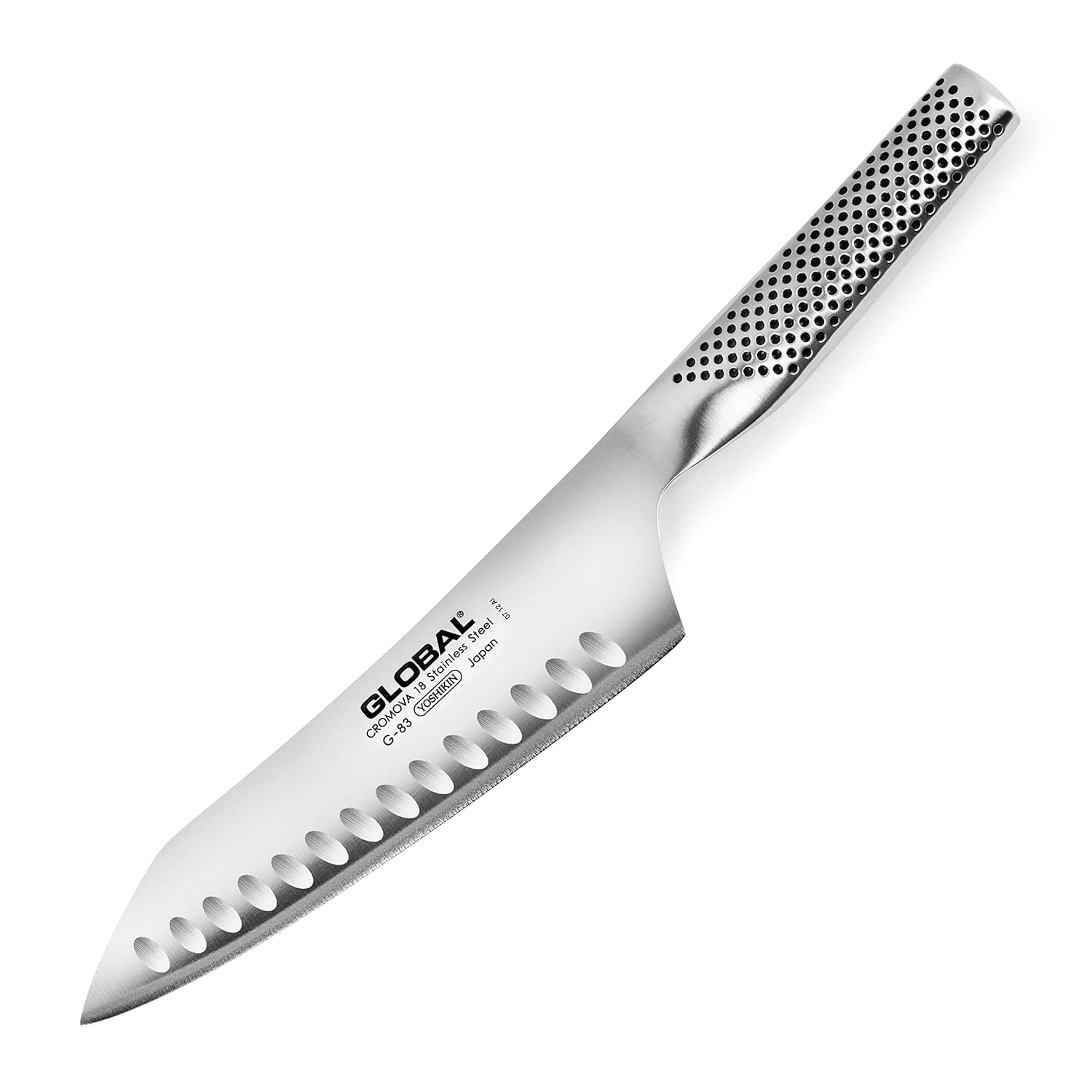 Global 7 Asian Chefs Knife with Hollow Edge