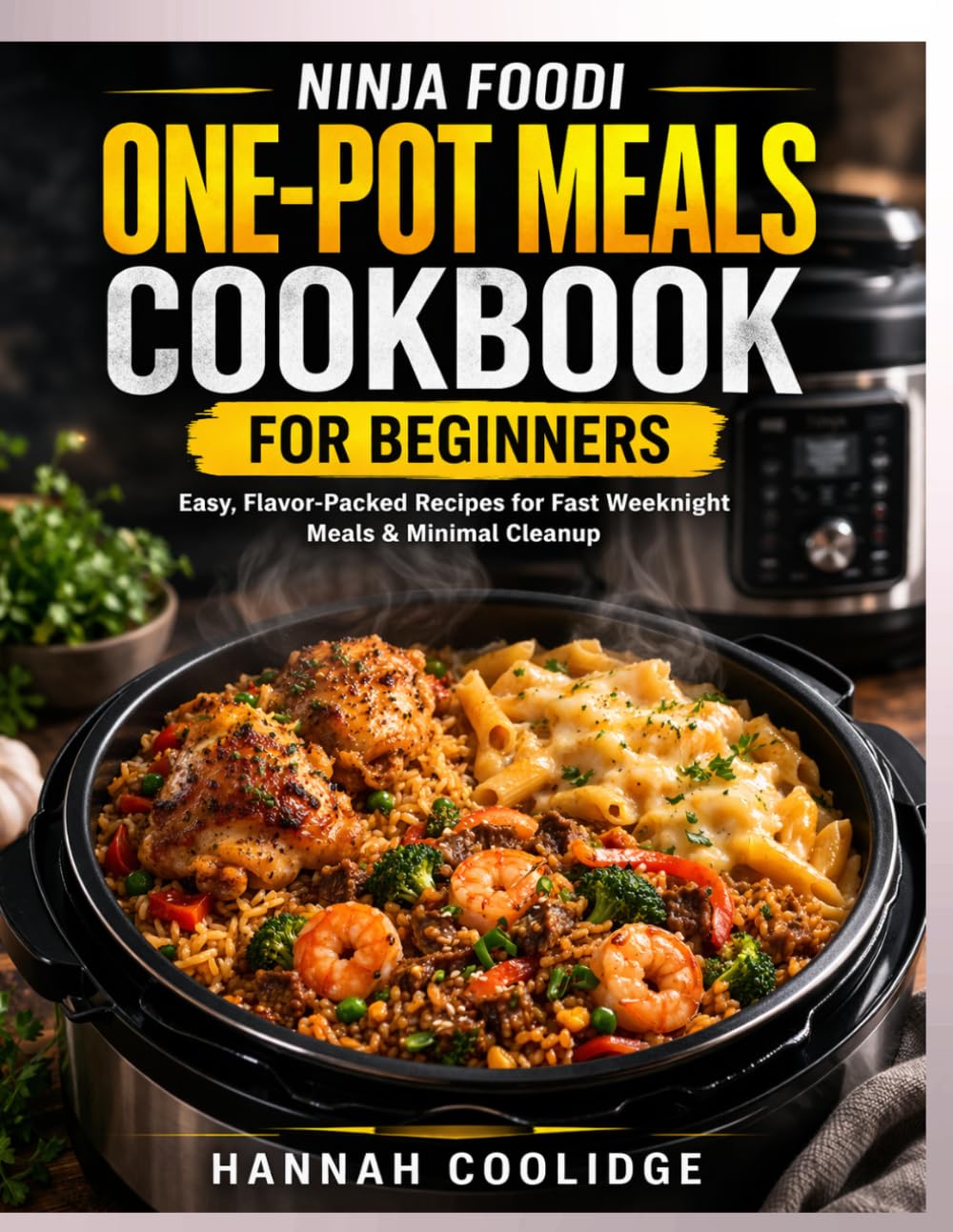 Ninja Foodi One-Pot Meals Cookbook for Beginners: Easy, Flavor-Packed One-Pot Recipes for Fast Weeknight Meals, Minimal Cleanup & Stress-Free Cooking