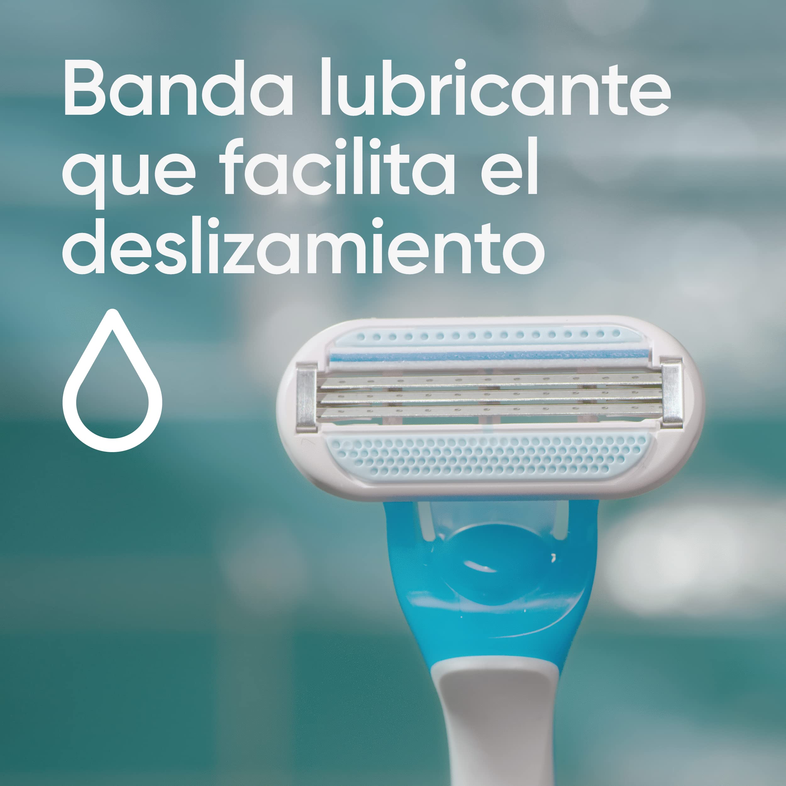 Image secondaire de Venus Rasoir jetable Gillette Oceana pour femme, lot de 4 lames (3+1 gratuites)