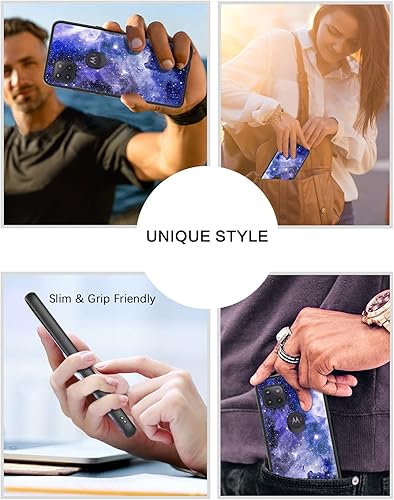 Miniatura 7 de BENTOBEN Funda compatible con Moto One 5G Ace (2021)Moto G 5G, delgada que brilla en la oscuridad, a prueba de golpes, híbrida protectora contra