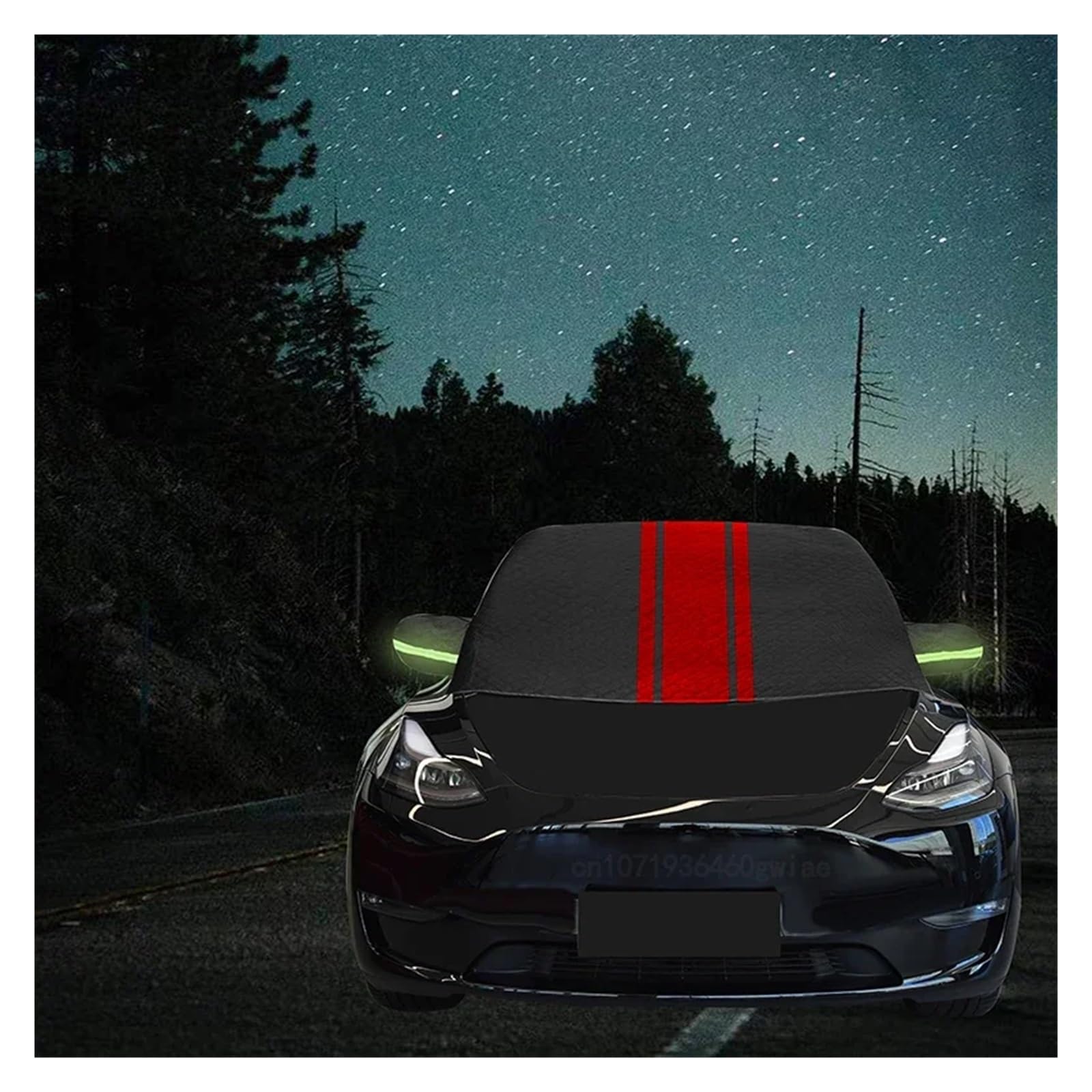 Cubierta de Parabrisas Delantero Coche Invierno, parasoles para, Protector Universal contra el Polvo y la Nieve para automóvil(4)