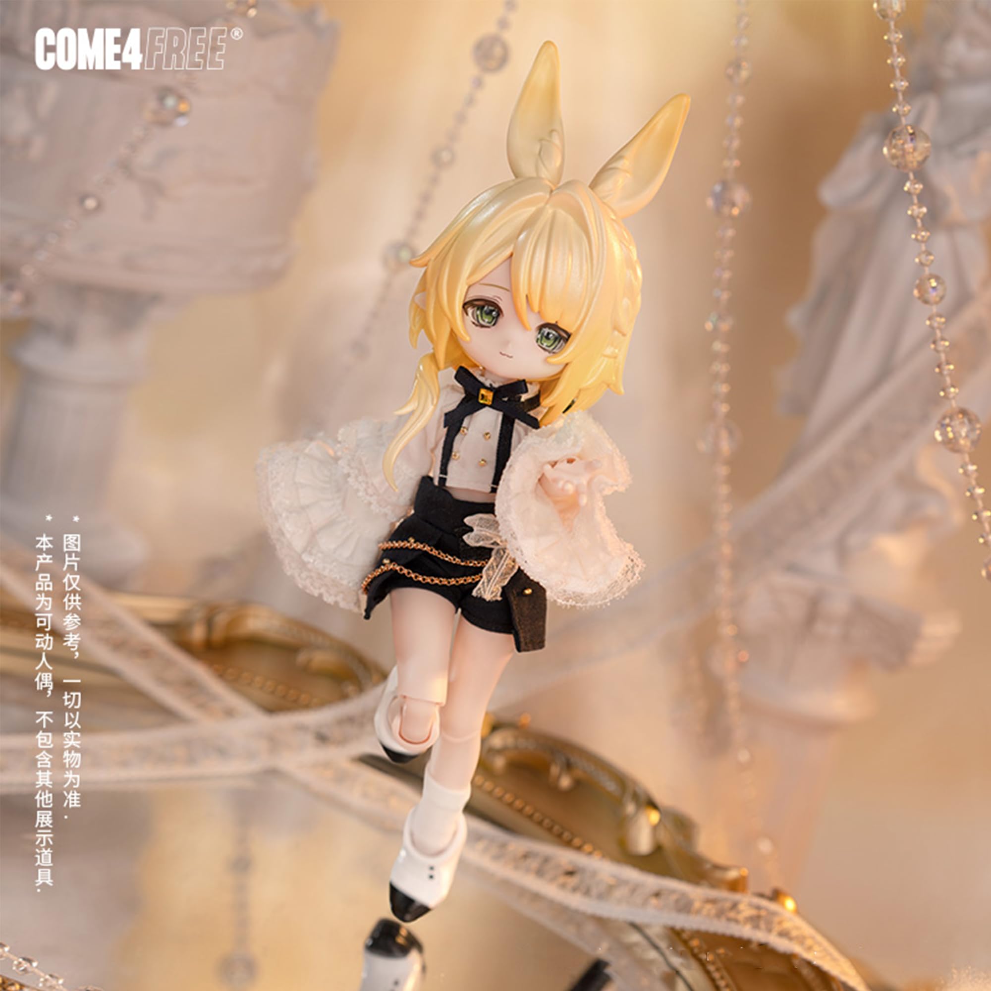 TOYVERSE COME4FREE BJD Bonnie's 3. Generation seria meteorologiczna, Helly Die Sonne, Standard Edition, 1 szt./19 cm, lalka BJD, ruchome lalki z sukienkami dla lalek, prezent urodzinowy, 15+