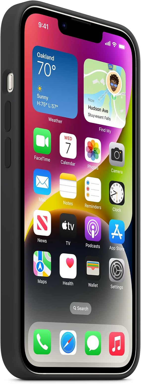 Apple iPhone 14 Silicone Case with MagSafe - Midnight ​​​​​​​
