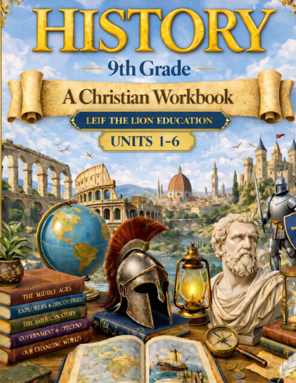 9th Grade History - Semester 1: A Christian Homeschool Workbook (Units 1 - 5) (History Semester Workbooks)