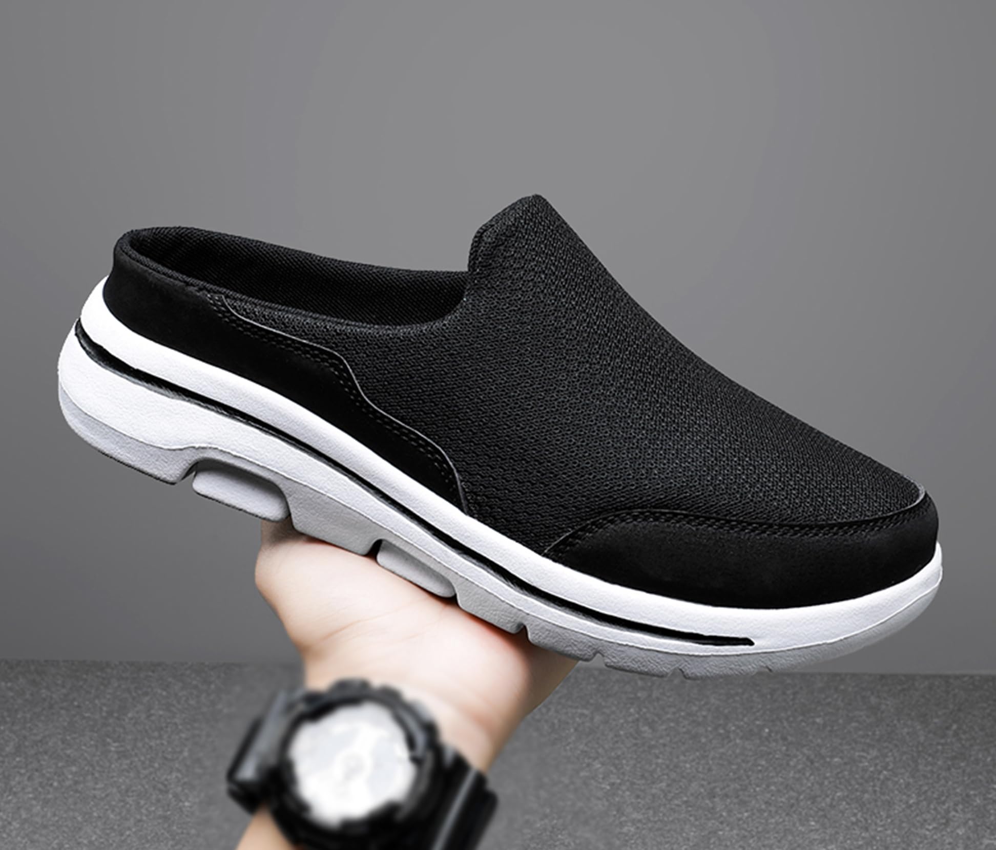 SMajong Zoccoli e Sabot Uomo Donna Comode Traspiranti Pantofole da Casa Leggero Antiscivolo Scarpe da Spiaggia Ciabatte all'aperto