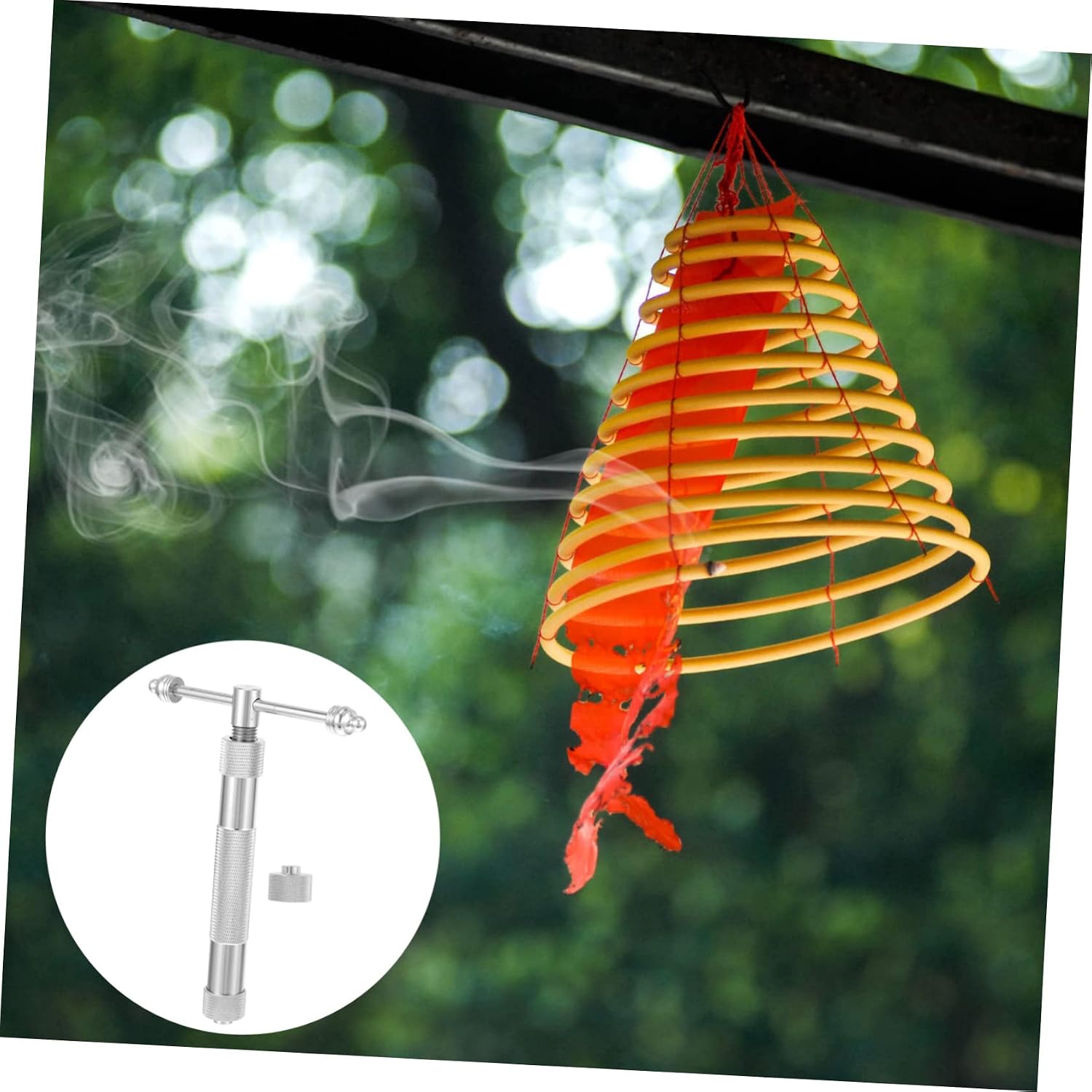 Levemolo Clay Extruder Hand Incense Maker Convenient Incense Stick Squeezer Tool for DIY Aromatherapy Lightweight and Easy to Clean