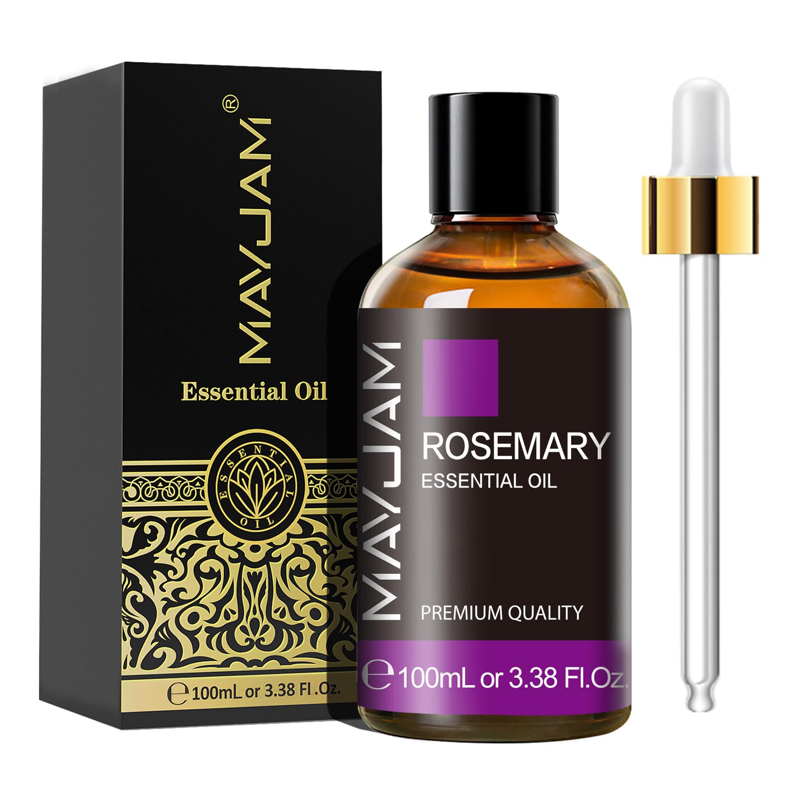 MAYJAM Lavender Essential Oils 100ML, Lavender Oil for Diffuser, Humidifier, DIY, Home, Office — view 103