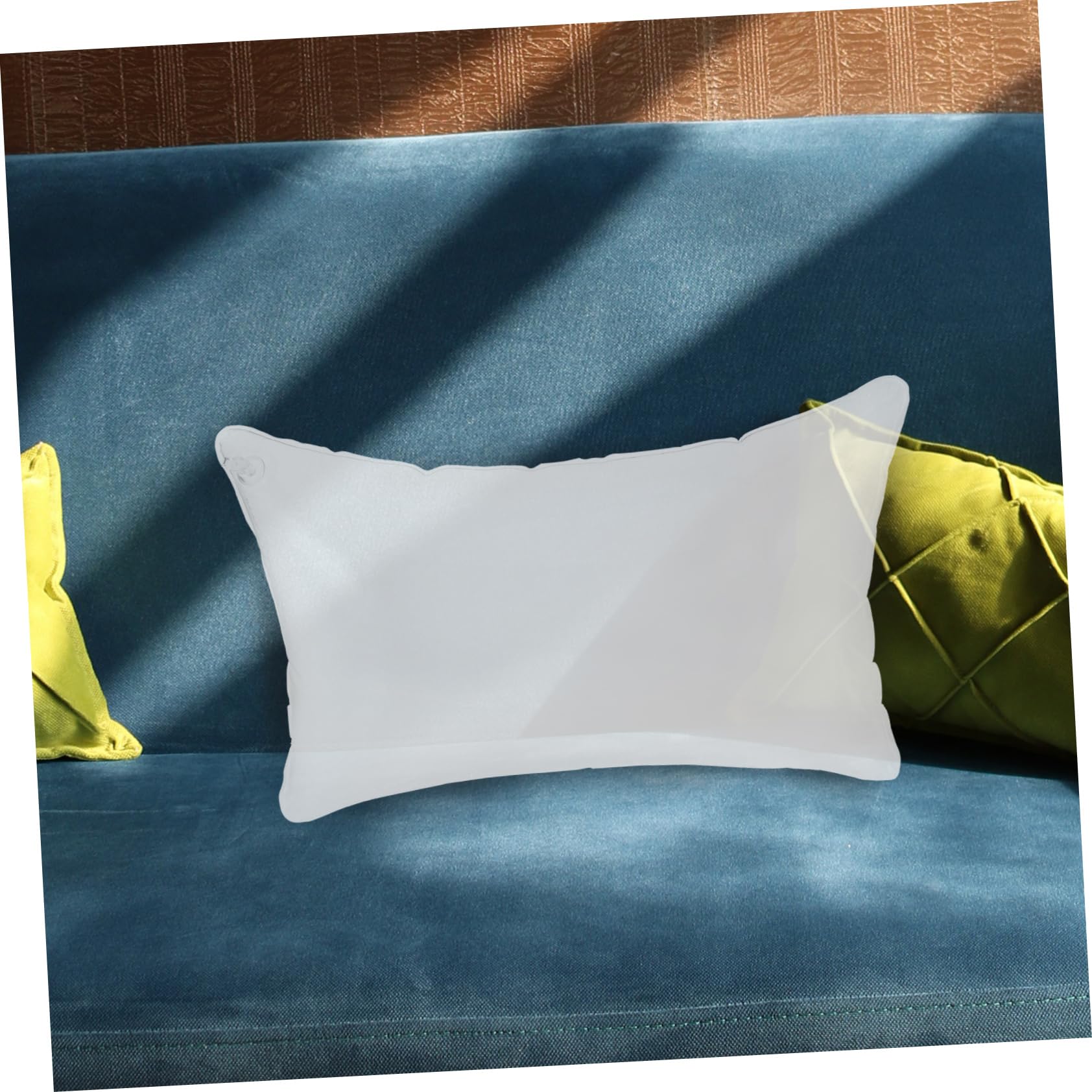 Cabilock 3pièces Oreiller Gonflable Transparent pour Camping Coussin De Voyage Portable Support Sturdy Et Confort Optimal