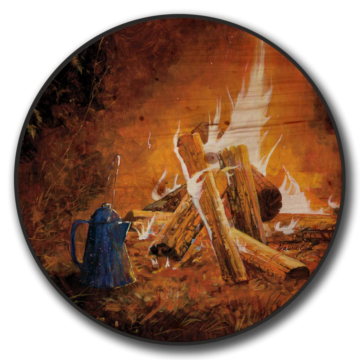 WGI-GALLERY Bass Lazy Susan, 18"