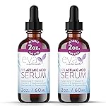 Eva Naturals Azelaic Acid Serum for Face - Niacinamide, Hyaluronic Acid, Vitamins A+C+E - Redness Relief, Dark Spots, Uneven Skin Tone, Texture, Pores, Topical Booster for Clearer Skin, 2oz 2 Pack