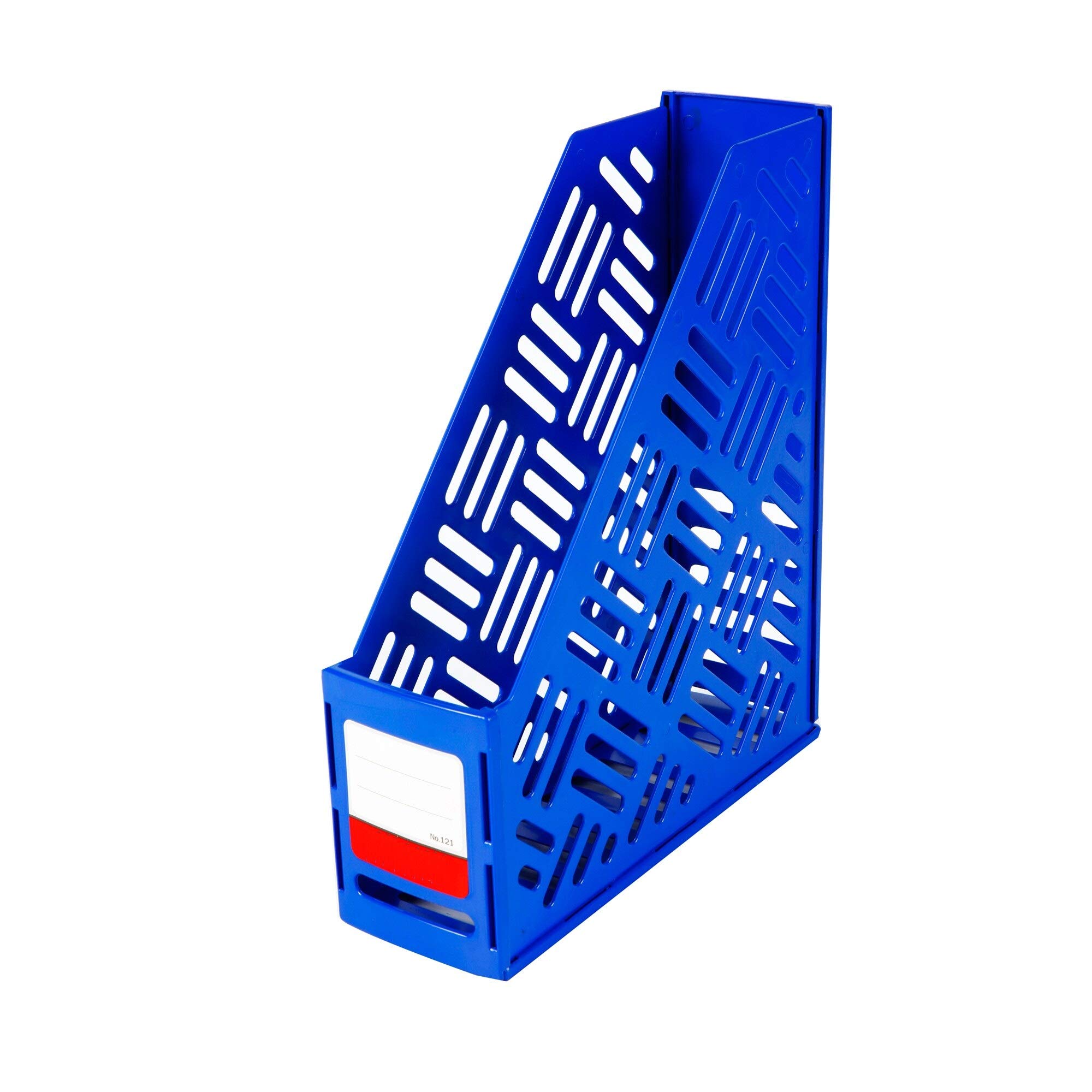 MOHAK Multifunction Plastic Storage Hanger 1 Section Divider File Paper Magazine Rack Holder Office Home Desktop Book Box Bookshelf-picture-31