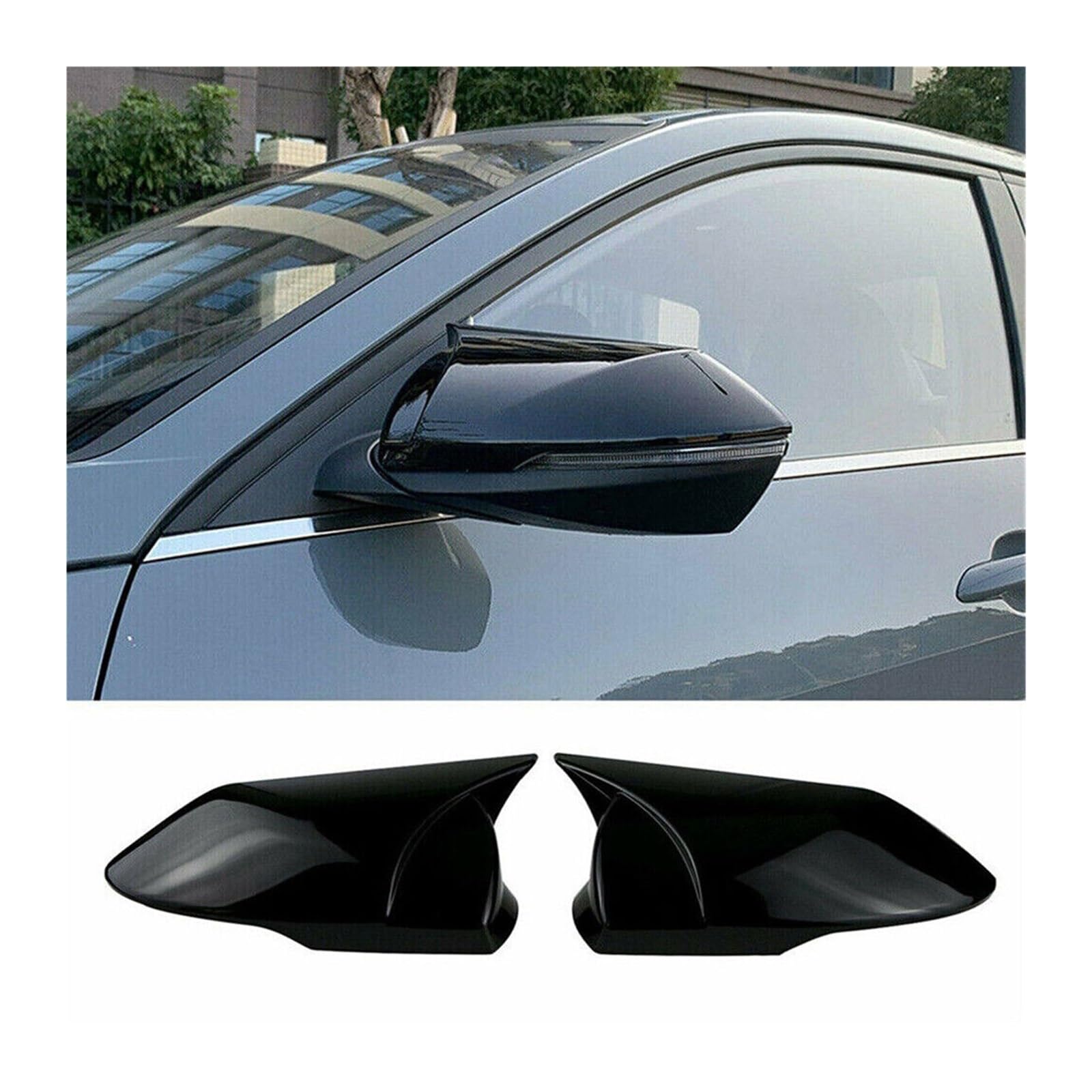 Carcasa espejo retrovisor Para Hyundai Para Elantra 2021 2022 Cubiertas De Espejo Retrovisor Lateral Puerta Accesorios Coche