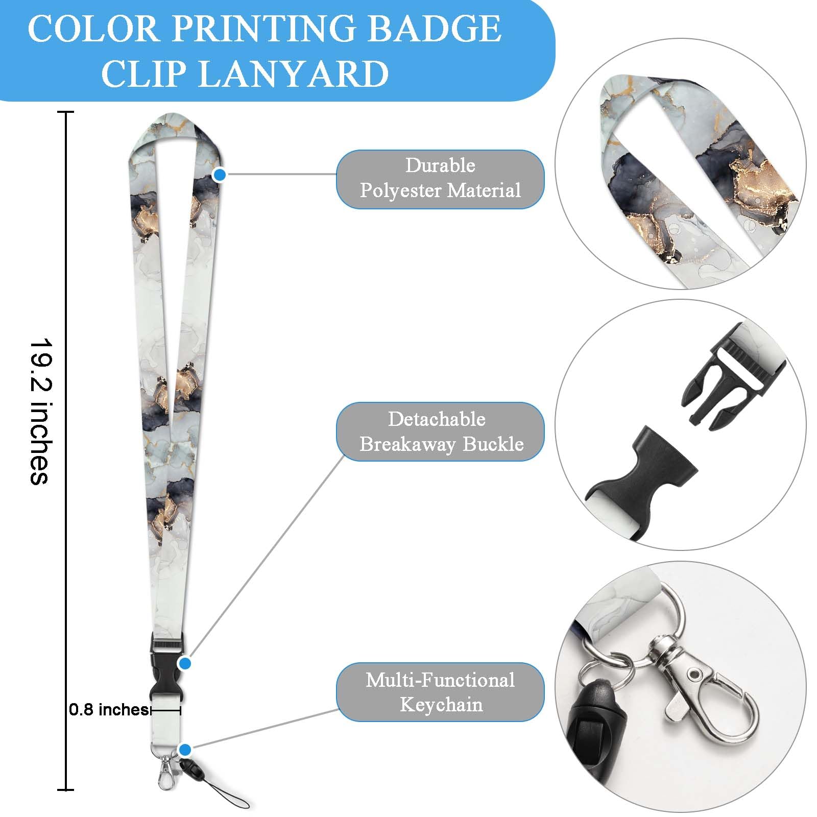 Amazon | ネックストラップ IDバッジホルダー かわいいデザイン