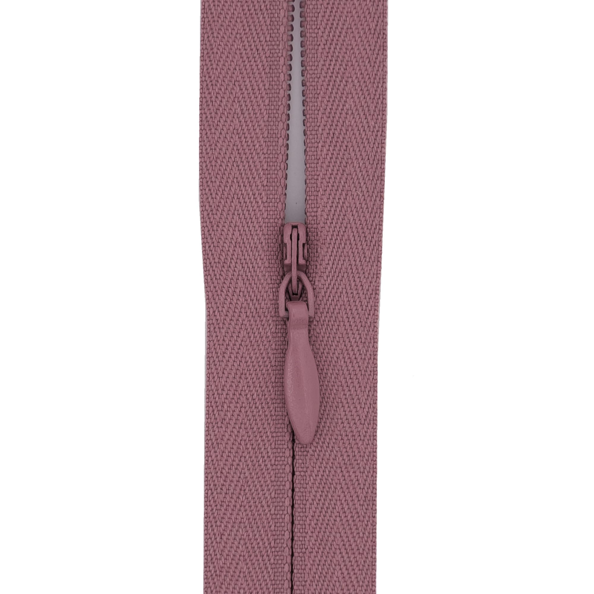 #3 Invisible Zips, 1 Pack, 14 Inch, Dusky Mauve Pink