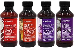 Bakery Emulsion Bundle: Red Velvet, Princess Cake, Cream Cheese, Pumpkin