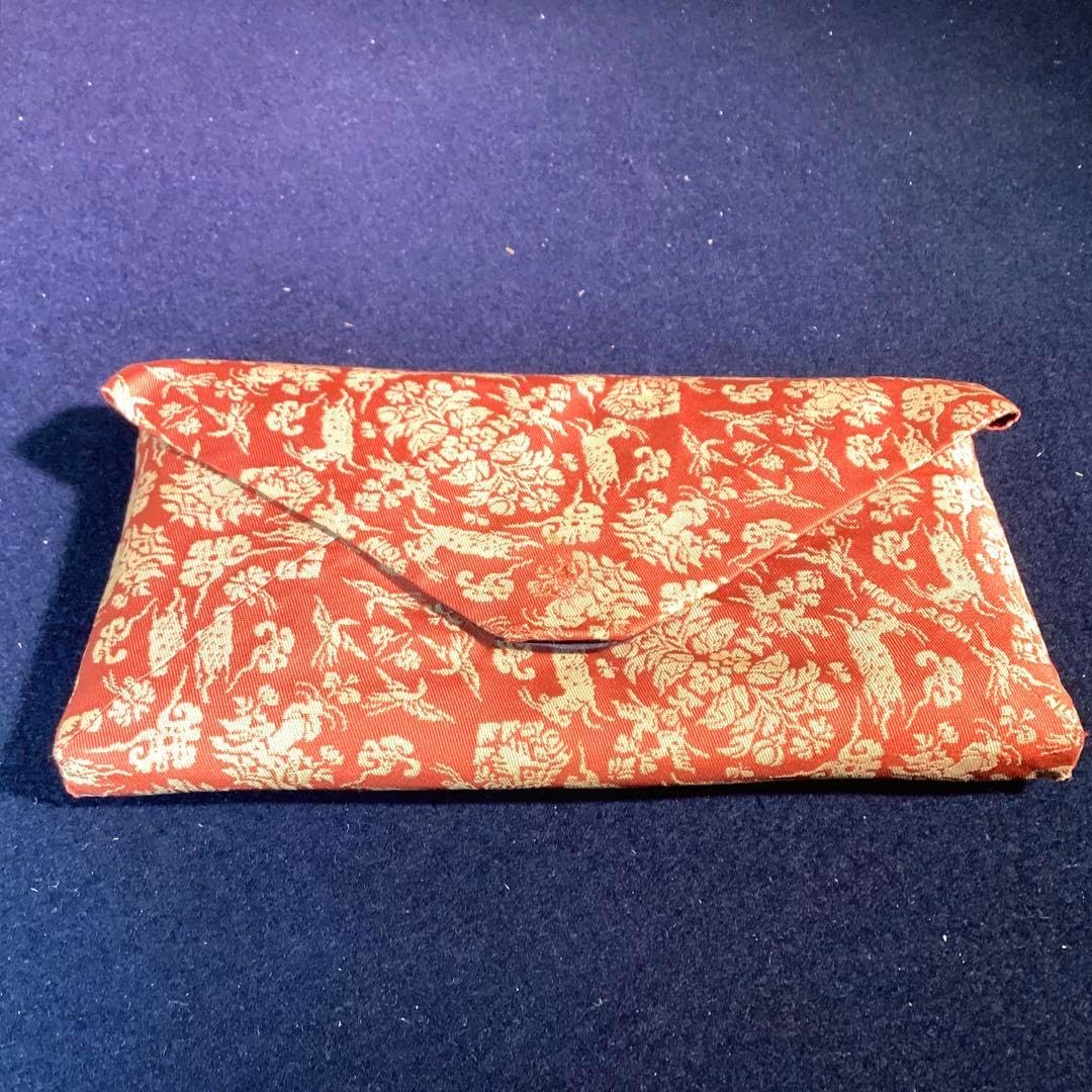 京都発 錦匠 龍村織物 数奇屋袋 早雲寺文台裂 日本製 U5600004