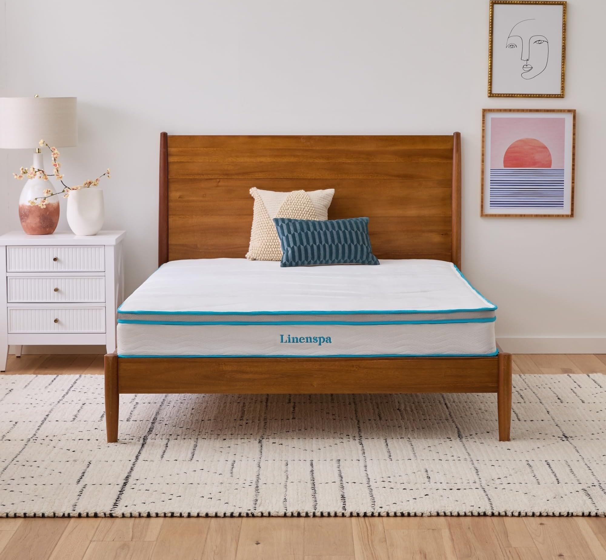 Photo 1 of Linenspa 8" Hybrid Mattress - Full