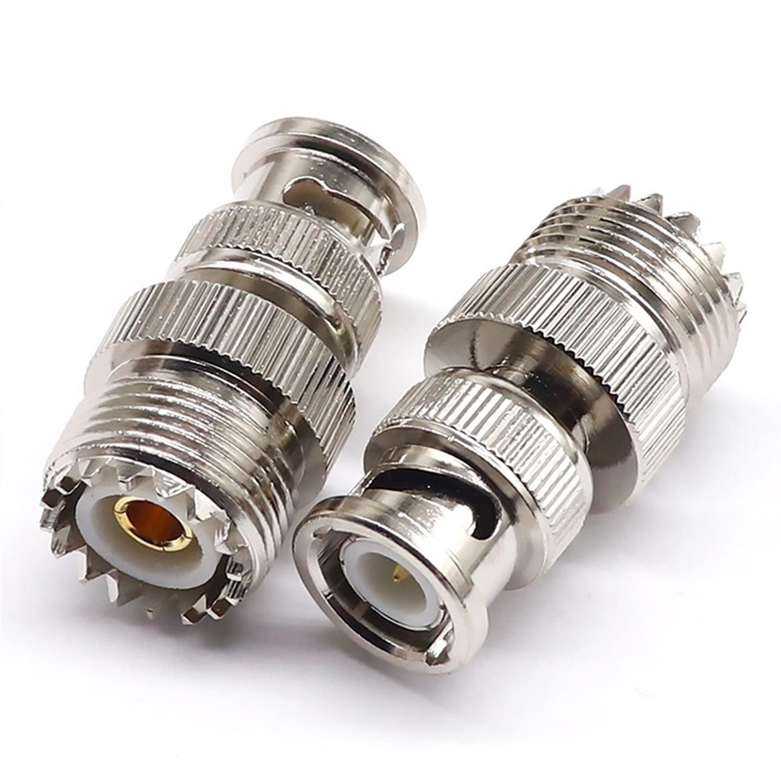 Conector BNC a UHF adaptador de antena Q9 macho a hembra coaxial para transceptor walkie