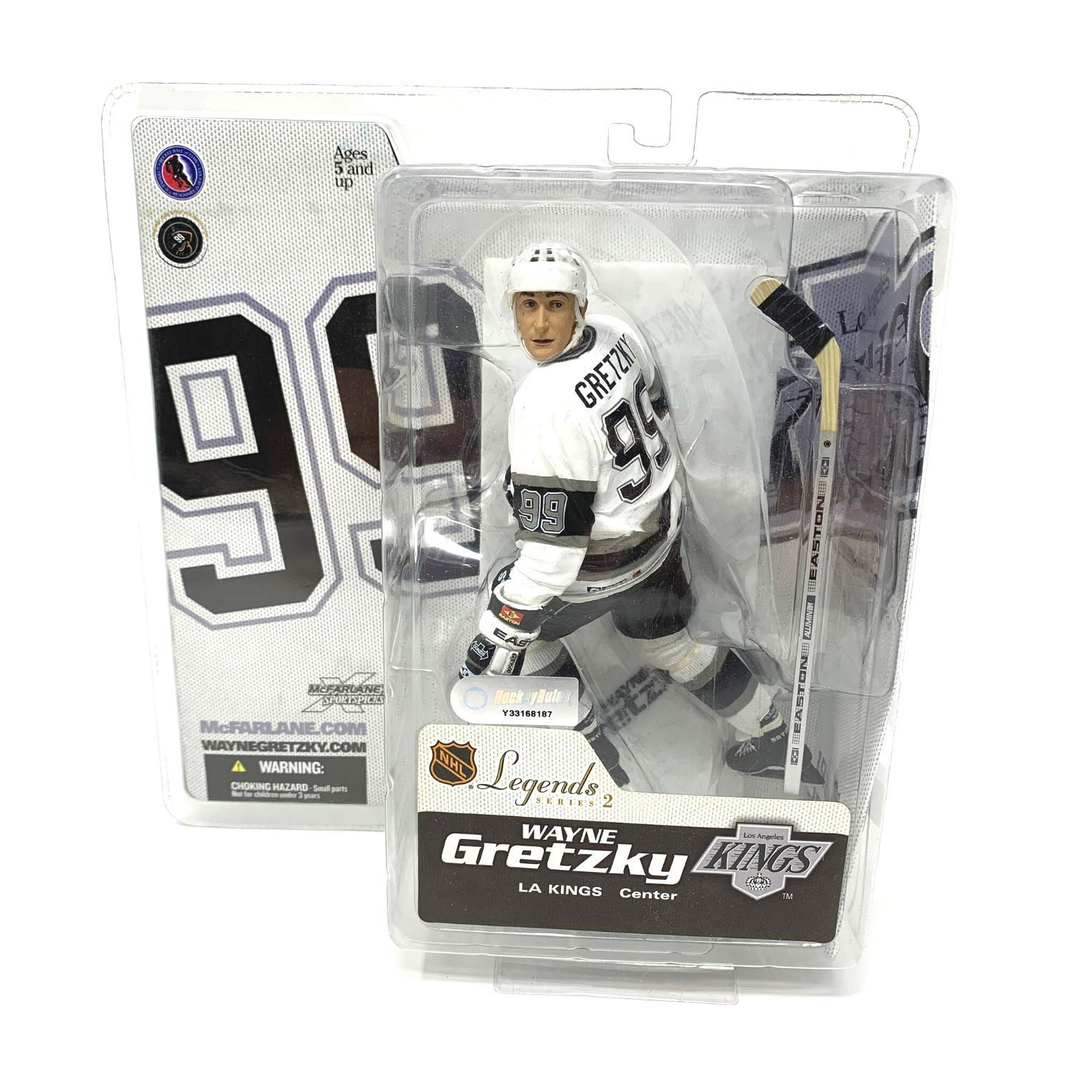 WAYNE GRETZKY マクファーレン フィギュア Amazon.com: McFarlane Toys NHL Legends Series II Figure