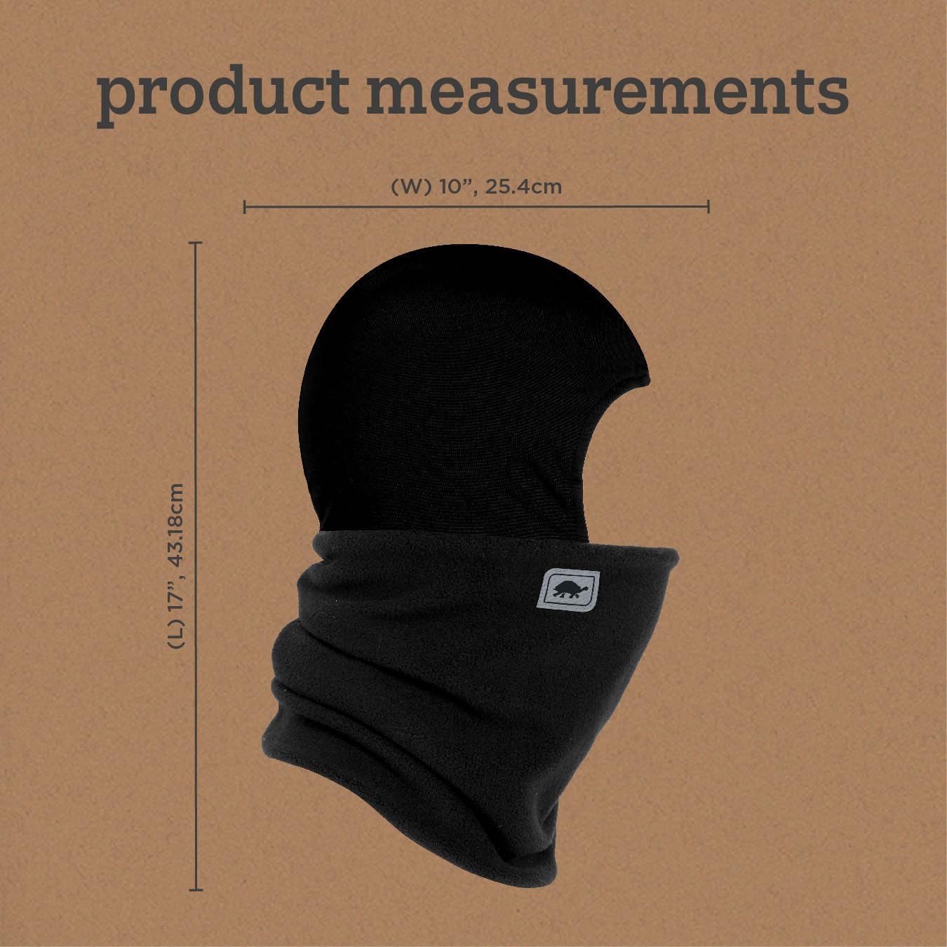 Turtle Fur Shellaclava Ski Mask for Men and Women - Fleece Balaclava with Technical Hood - Moisture-Wicking, Soft & Stretchy