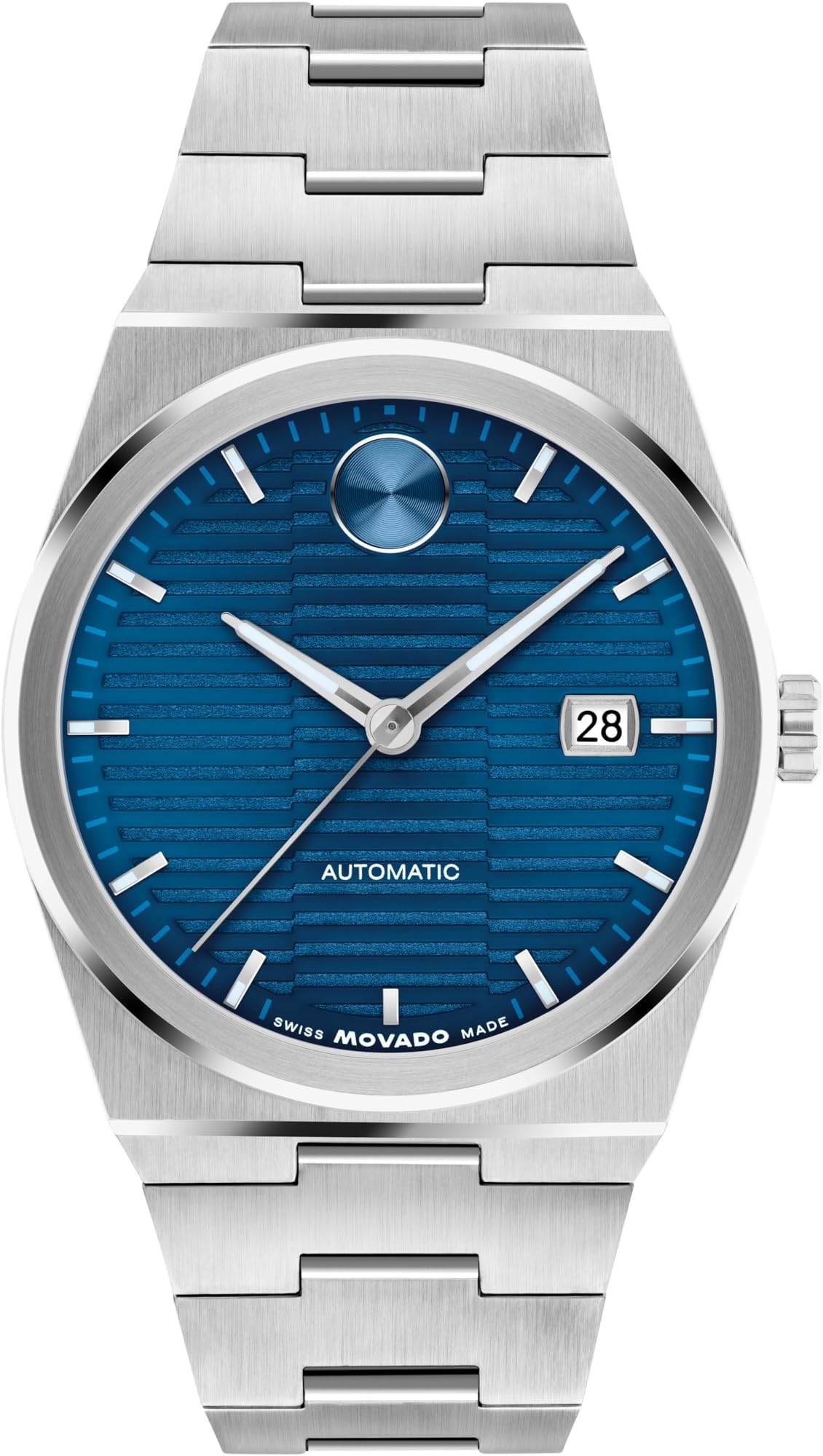 - Bold Quest Men's Luxury Automatic Watch - Swiss Self-Winding Movement, Stainless Steel Bracelet, Water Resistance 50 Meters (5ATM) - Classic Timepiece - Gift for Him - 39mm