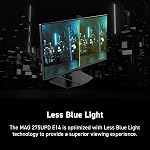 MSI MAG 275UPD E14 27-inch 3840 x 2160 (UHD) Gaming Monitor, 288Hz, Adaptive-Synch, HDMI, DisplayPort, VESA Mountable, Tilt, Height Adjustable, Speaker, 1ms, Black