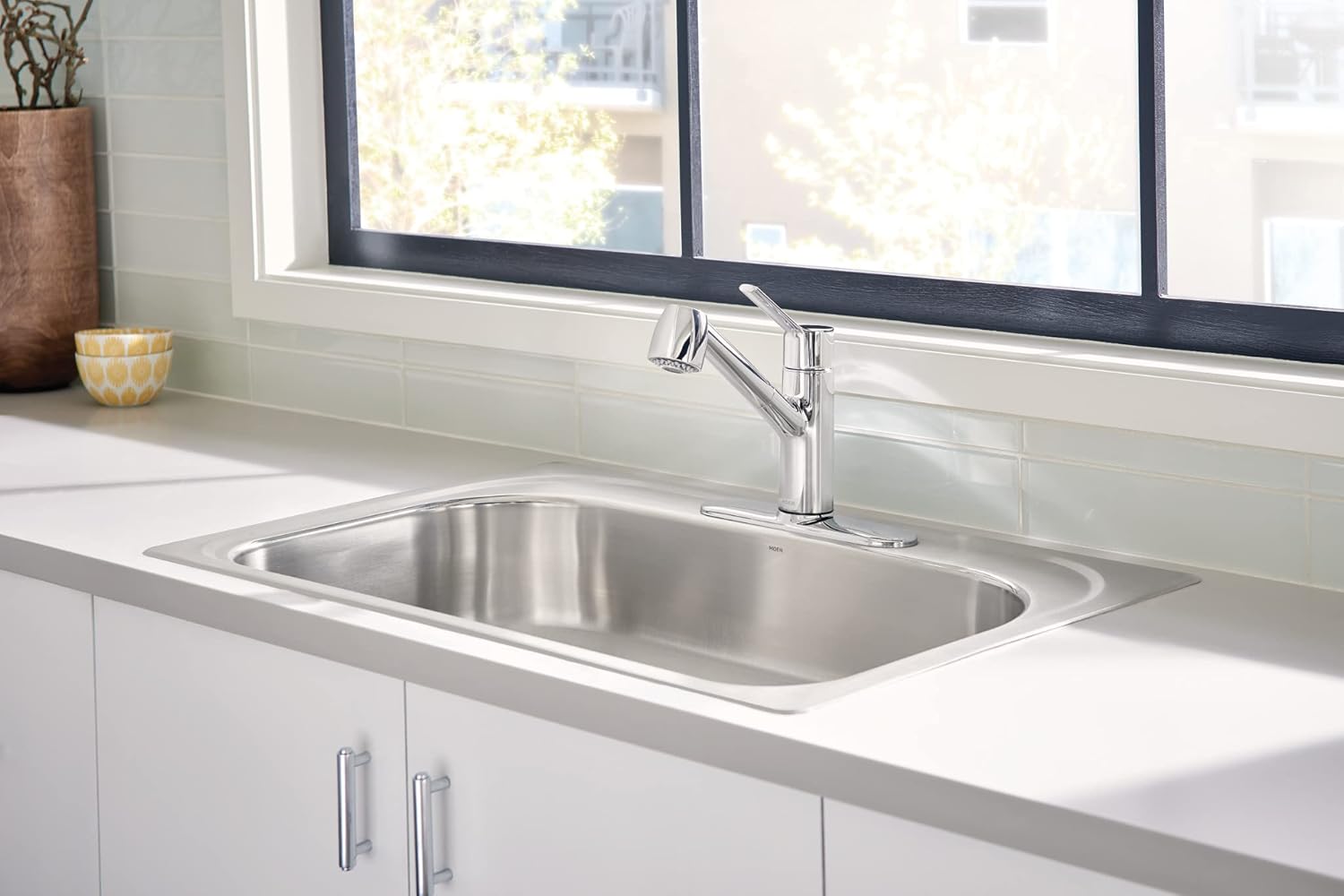 Moen DN0707CH Iso Cabinet Drawer Pull, Chrome
