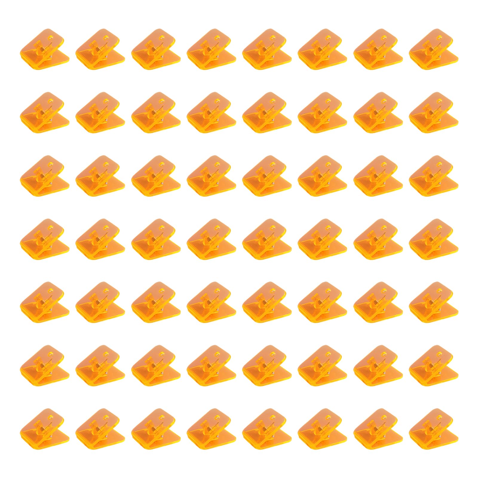 Trombones carrés colorés en lot de 100 pinces robustes pour sachet et dessin