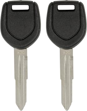 Replacement for New Uncut Transponder Ignition Car Key MIT12-PT 2 Pack