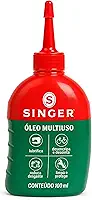Singer Óleo Lubrificante Multiuso, Mineral Parafínico, 100ml, para Máquinas de Costura, bicicletas e diversos equipamentos e Uso Geral