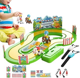 Motion Control Board Game Interactive Competitive Two-Player Activity | Action Reaction Track Motion Toy for Birthday Party School Adults Students Over 4 Years Old