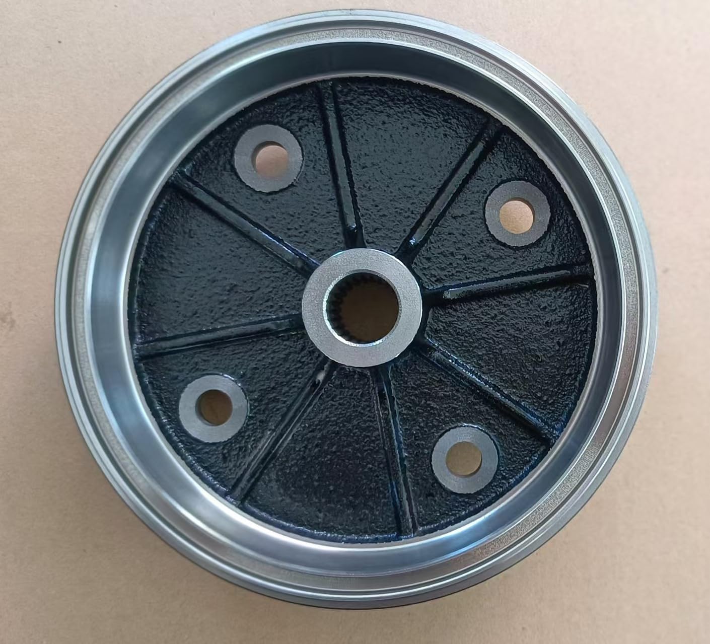 Rear Brake Drum Hub 41038-1226 Replacement for 1994-2000 Kawasaki Mule 2010 2020 2030 2500 2510 2520 UTV