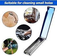 Vista 3 de BELOMI Kit de herramientas de limpieza de carburador, limpiador de carburador de carbón para quitar, limpiador de punta de antorcha, juego