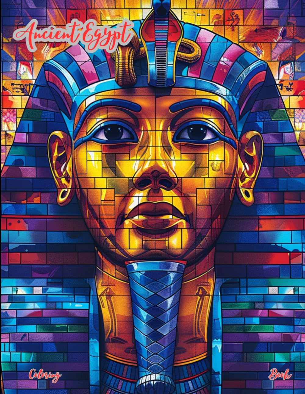Ancient Egypt Coloring Book for Adults: Relaxing Egyptian Coloring Pages Featuring Pharaohs, Gods, and Pyramids