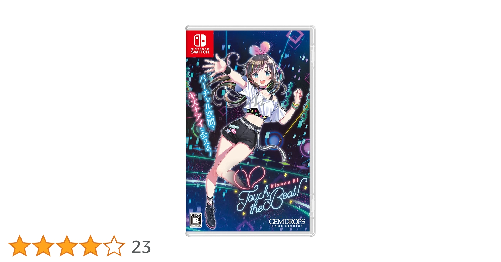 【美品】Nintendo Switch Amazon.co.jp: Kizuna AI - Touch the Beat! -Switch : ゲーム