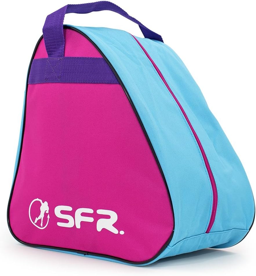 SFR Vision Skate Bag to Carry Children's Skates Up to Size UK 6 / EU 39.5. Perfect for Carrying Ice, Inline, or Quad Roller Skates and Accessories.