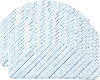SteFik Disposable Mop Cloth. Compatible for Ecovacs Deebot Ozmo, T8 AIVI T8 Max T9 AIVI T9 Max T9 Power N8 N8 Pro N9 Robot Vacuum Cleaner Rags Pads (Color : 50pcs)