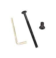 Vista 7 de binifiMux - Kit de repuesto de tornillos para cuna de bebé, 100 piezas M6x15mm/0.984 in/1.378 in/1.772 in/2.165 in/2.559 in/2.953 in/2.953 in Negro