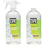 Better Life All Purpose Cleaner - Multipurpose Home and Kitchen Cleaning Spray for Glass, Countertops, Appliances, Upholstery & More - Multi-surface Spray Cleaner - 32oz (Pack of 2) Clary Sage/Citrus